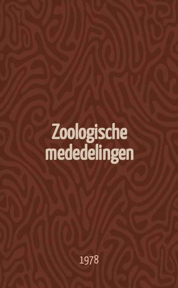 Zoologische mededelingen : Uitg. door het Rijksmuseum van natuurlijke historie te Leiden. D.53, №6 : Descriptions of one old ...