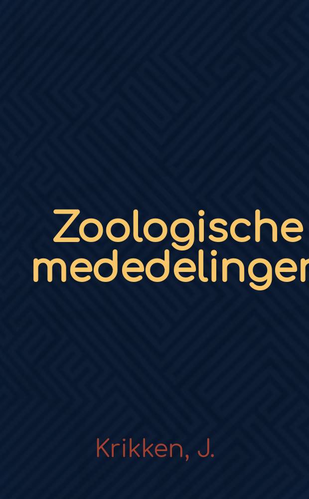 Zoologische mededelingen : Uitg. door het Rijksmuseum van natuurlijke historie te Leiden. D.54, №8 : Taxonomic review of the Afrotropical ...