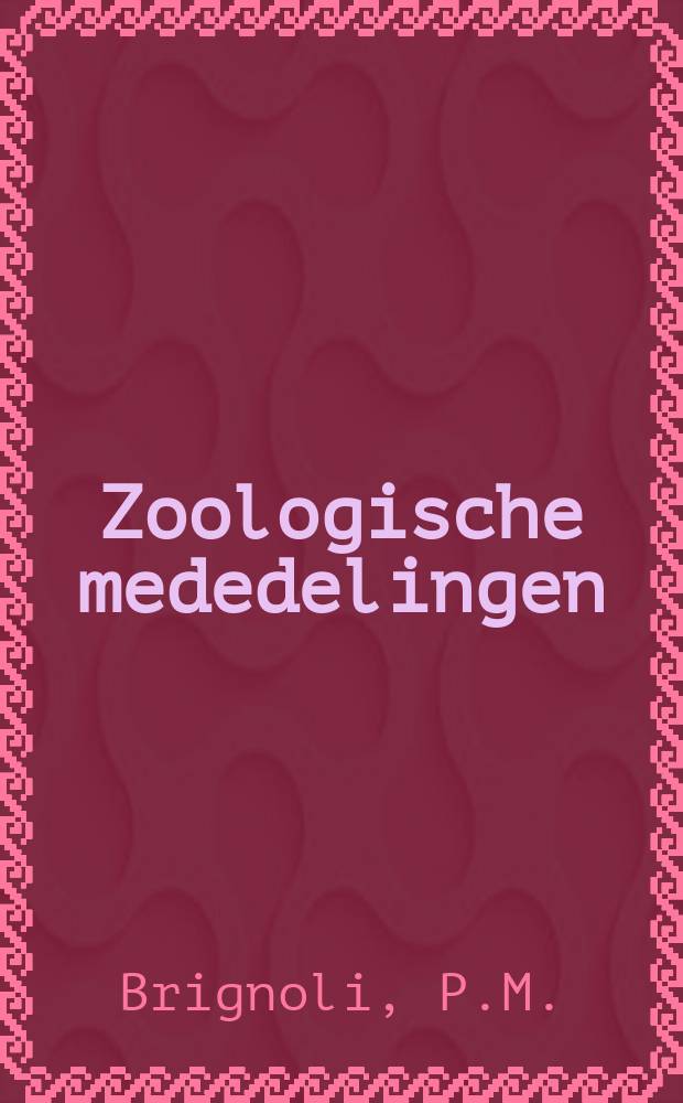 Zoologische mededelingen : Uitg. door het Rijksmuseum van natuurlijke historie te Leiden. D.54, №9 : On some African Oecobius and ...