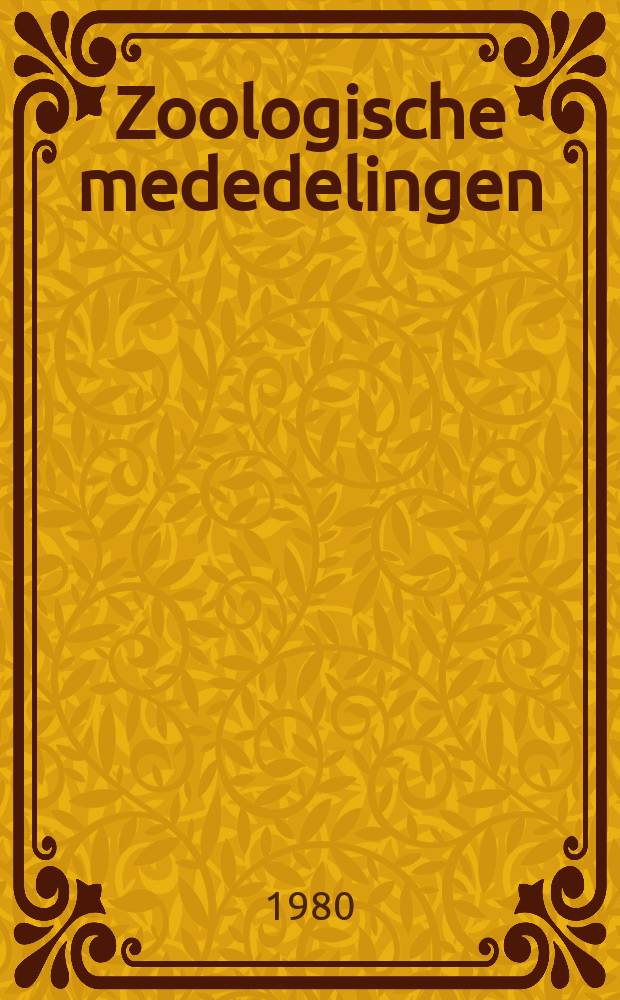 Zoologische mededelingen : Uitg. door het Rijksmuseum van natuurlijke historie te Leiden. D.55, №5 : Boring sponges (Porifera, Clionidae) ...