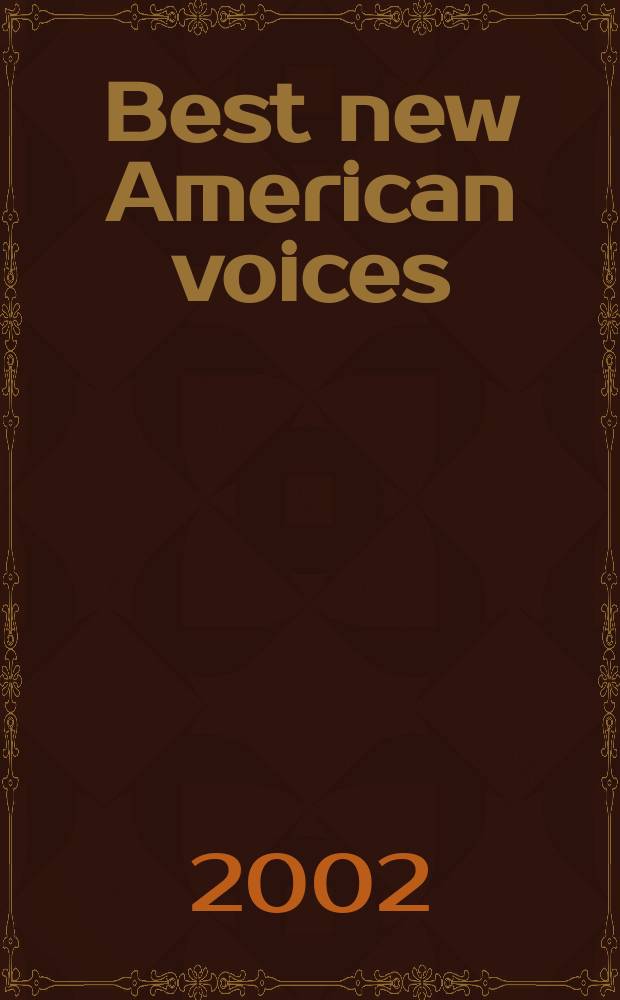 Best new American voices