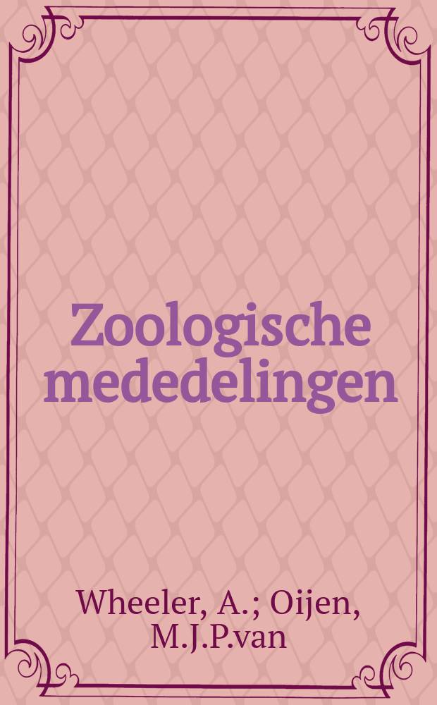 Zoologische mededelingen : Uitg. door het Rijksmuseum van natuurlijke historie te Leiden. D.59, №11 : The occurrence of Sphoeroides ...