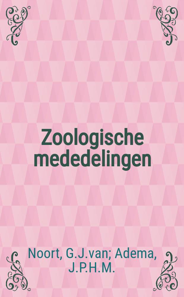 Zoologische mededelingen : Uitg. door het Rijksmuseum van natuurlijke historie te Leiden. D.59, №28 : Macropodia ...