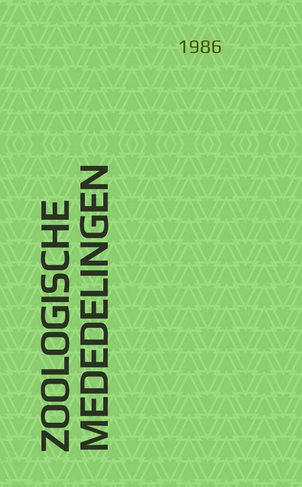 Zoologische mededelingen : Uitg. door het Rijksmuseum van natuurlijke historie te Leiden. D.60, №12 : A new damselfish, Chromis lubbocki ...