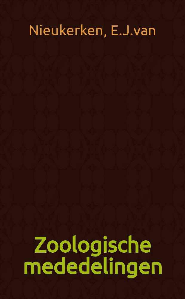 Zoologische mededelingen : Uitg. door het Rijksmuseum van natuurlijke historie te Leiden. D.61, №11 : Identity of two Nepticulidae ...