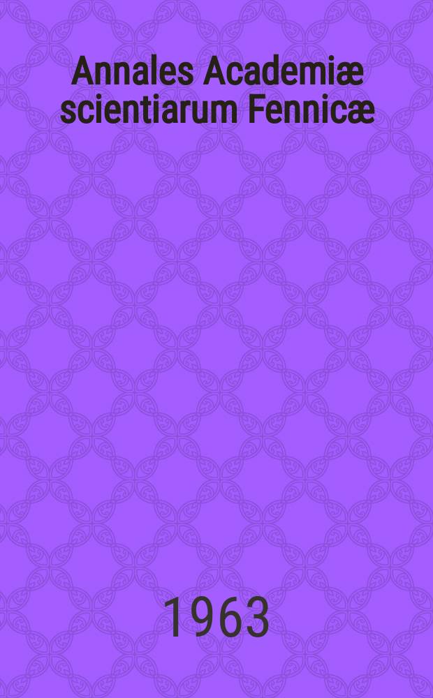 Annales Academiæ scientiarum Fennicæ : Über das Existenzgebiet von Integralen partieller Differentialgleichungen erster Ordnung