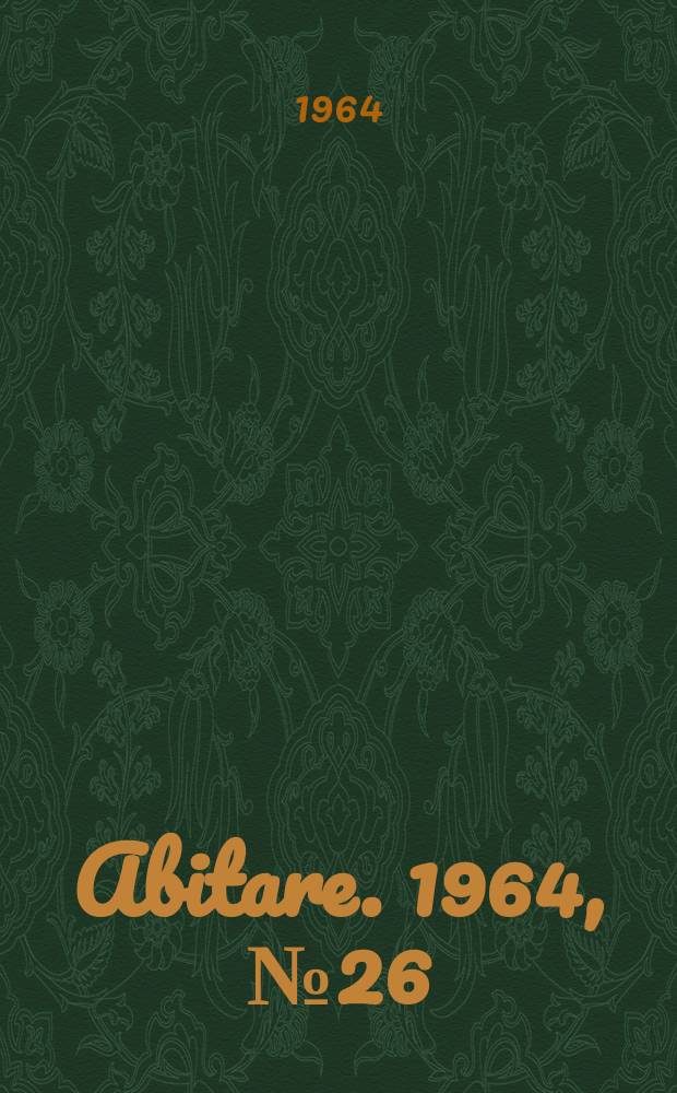 Abitare. 1964, №26