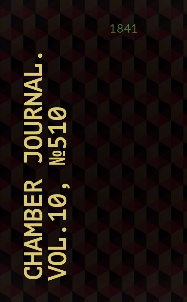 Chamber journal. Vol.10, №510
