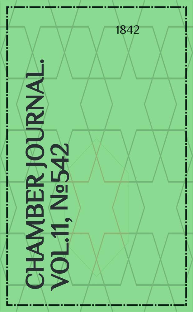 Chamber journal. Vol.11, №542