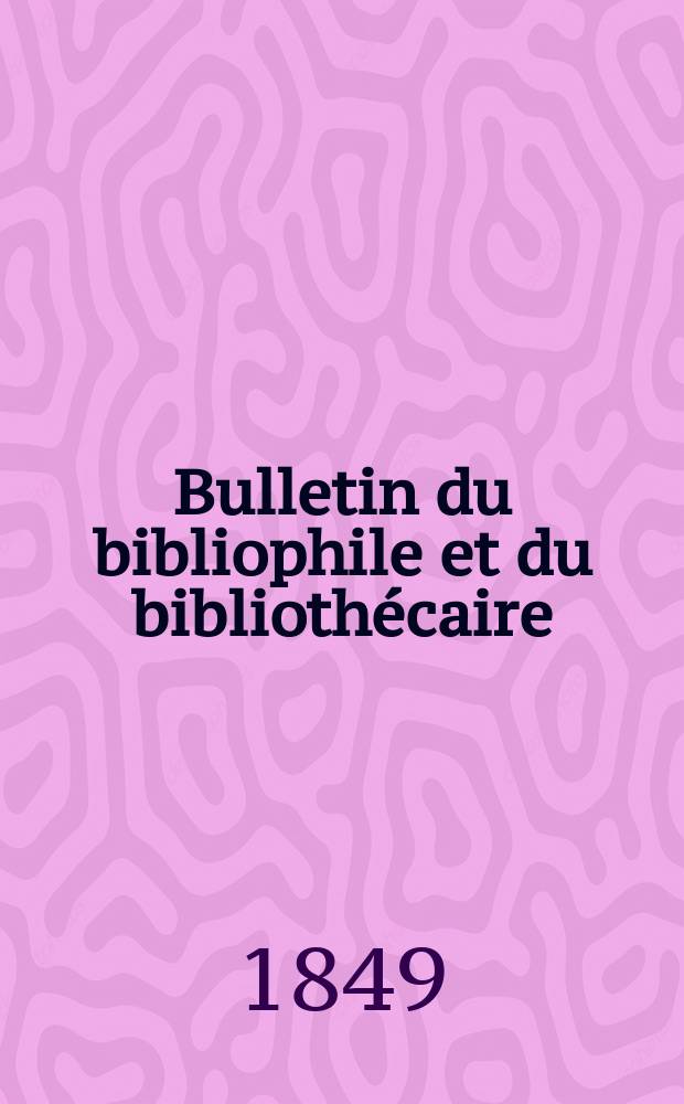 Bulletin du bibliophile et du bibliothécaire : Revue mensuelle contenant des notices bibliographiques, philologiques, historiques, littéraires et le catalogue raisonné des livres de l’éditeur. Sér.9, №1/2