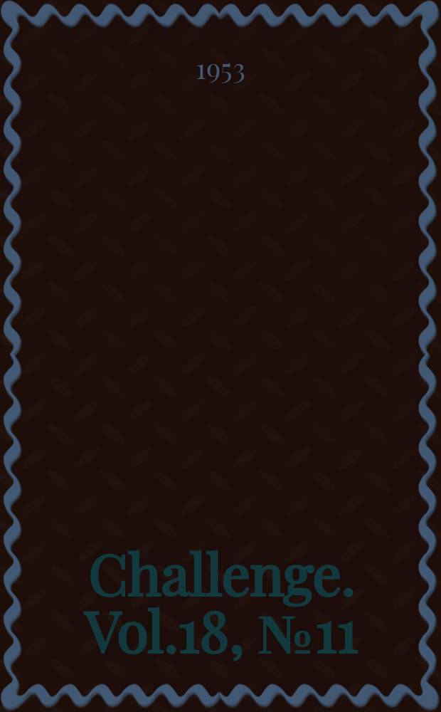 Challenge. Vol.18, №11
