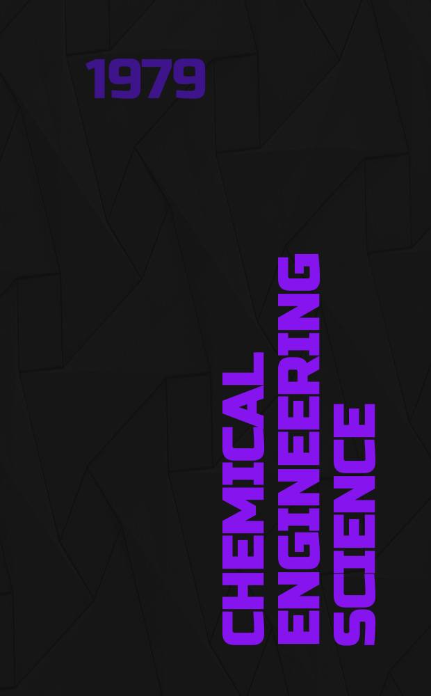 Chemical engineering science : Génie chimique. Vol.34, №12