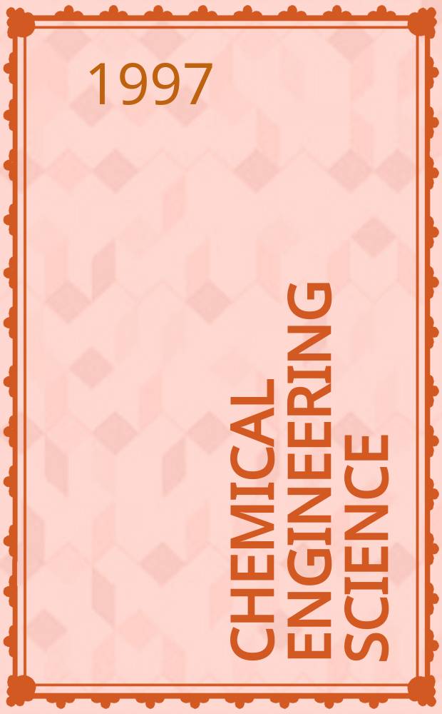 Chemical engineering science : Génie chimique. Vol.52, №2
