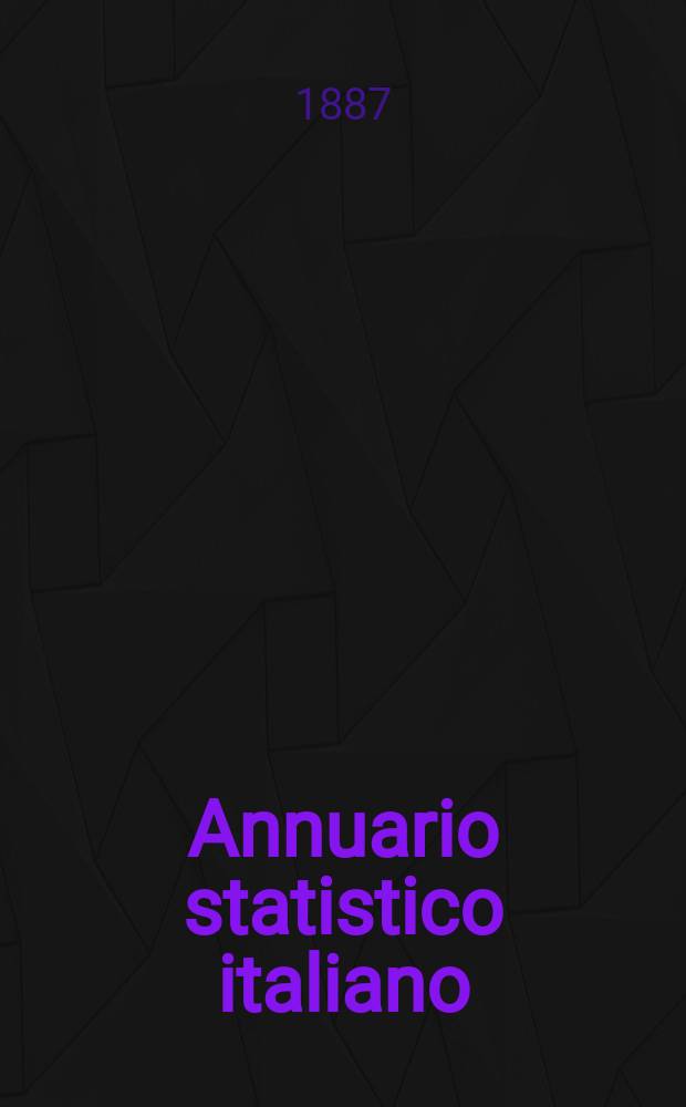Annuario statistico italiano