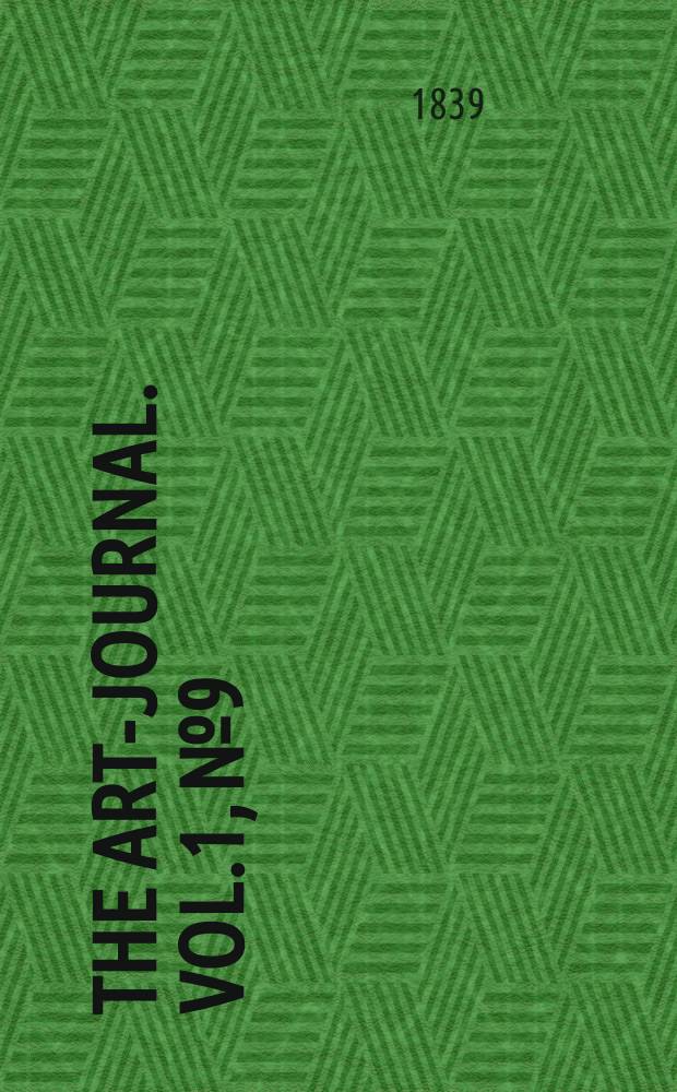 The Art-journal. Vol.1, №9