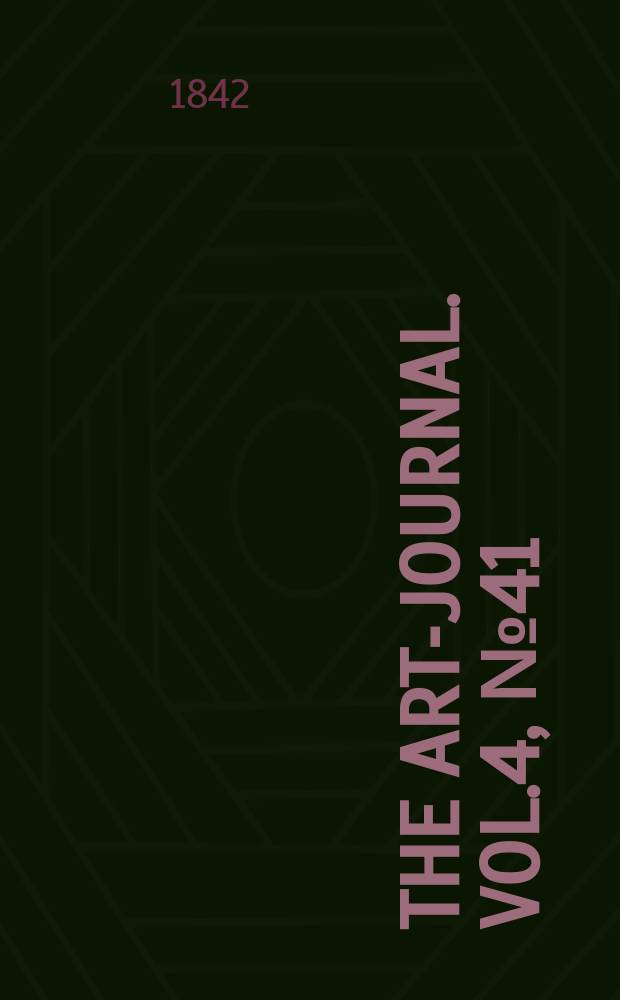 The Art-journal. Vol.4, №41
