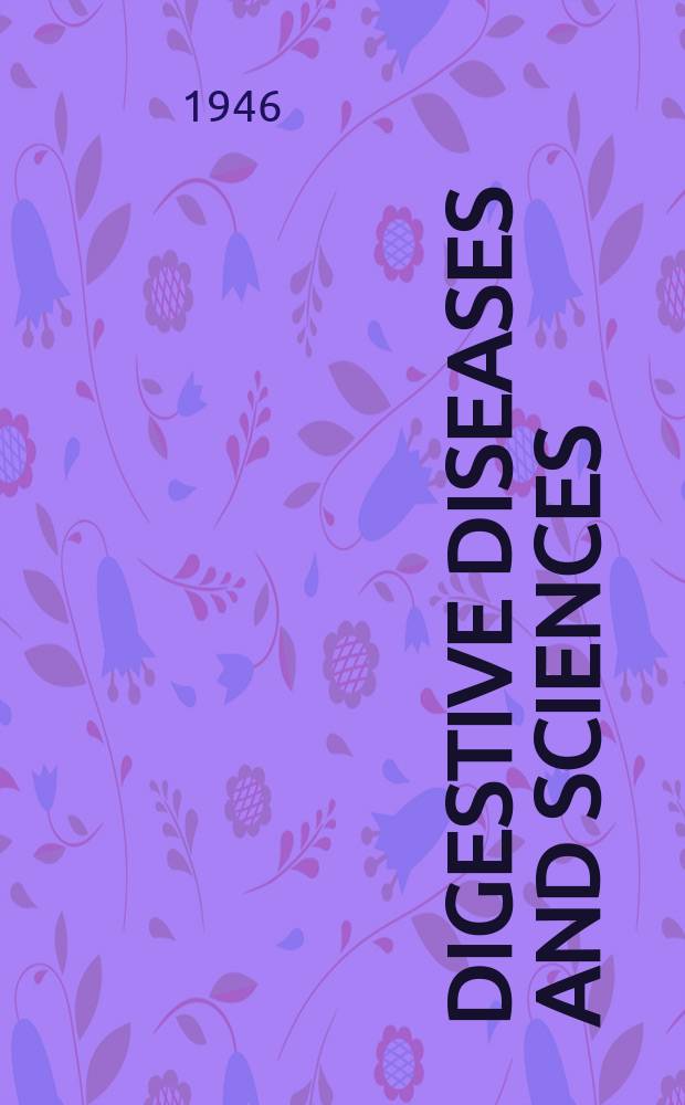 Digestive diseases and sciences : Formerly publ. as the American journal of digestive diseases. Vol.13, №5