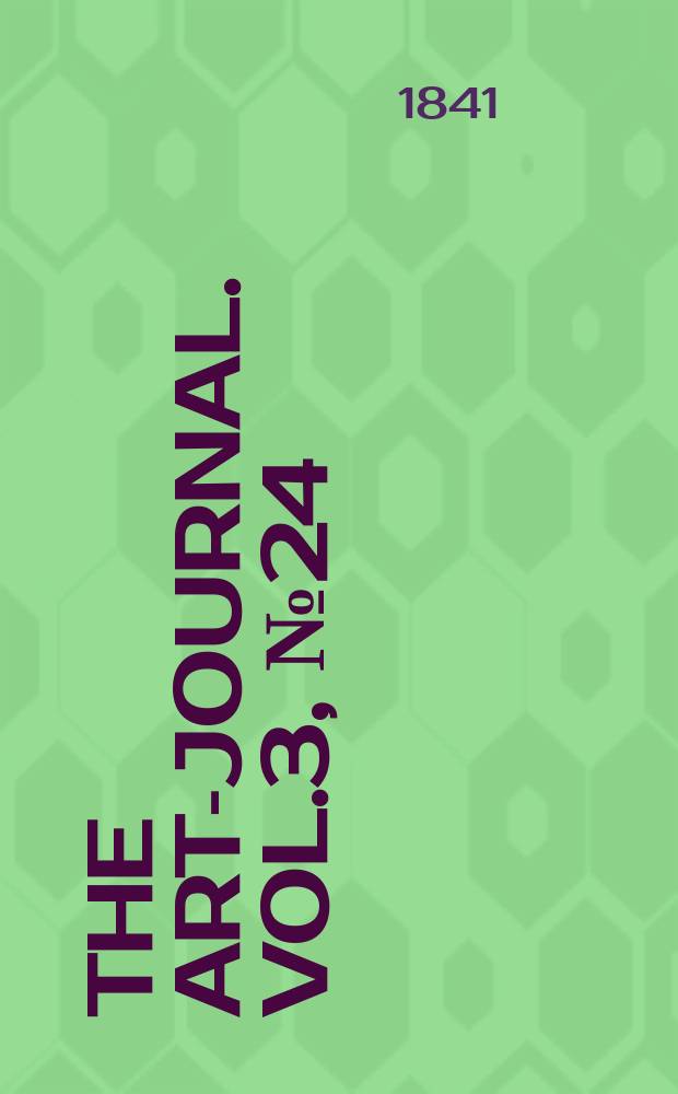 The Art-journal. Vol.3, №24
