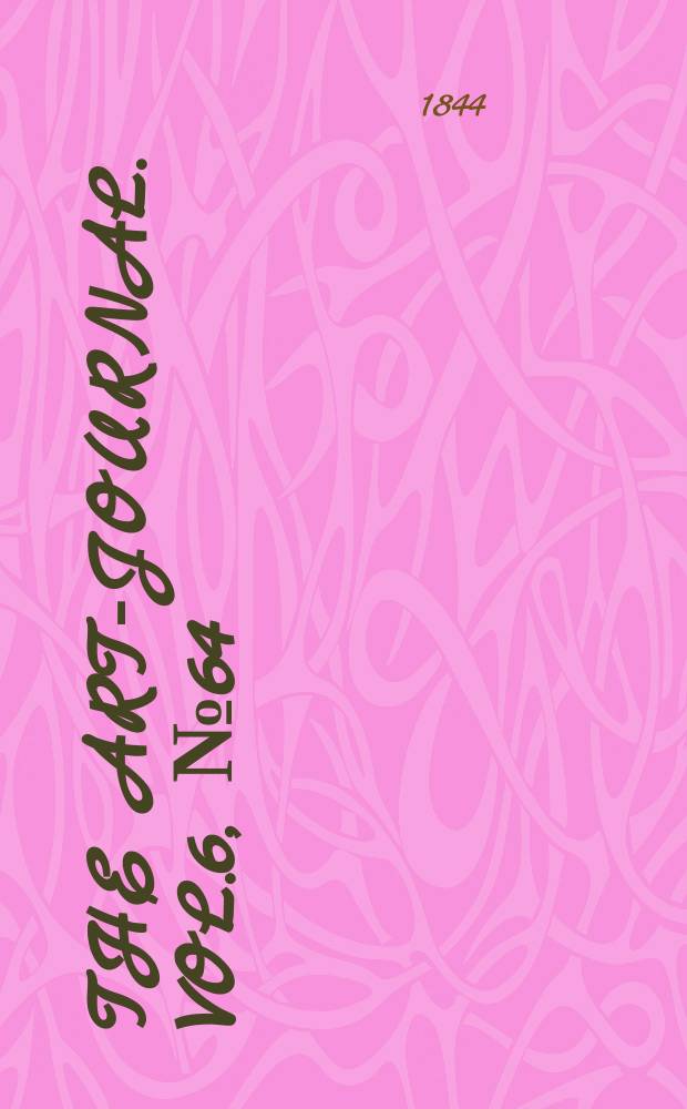The Art-journal. Vol.6, №64