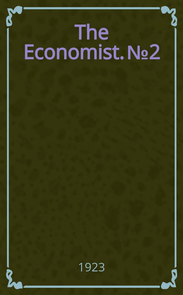 The Economist. №2