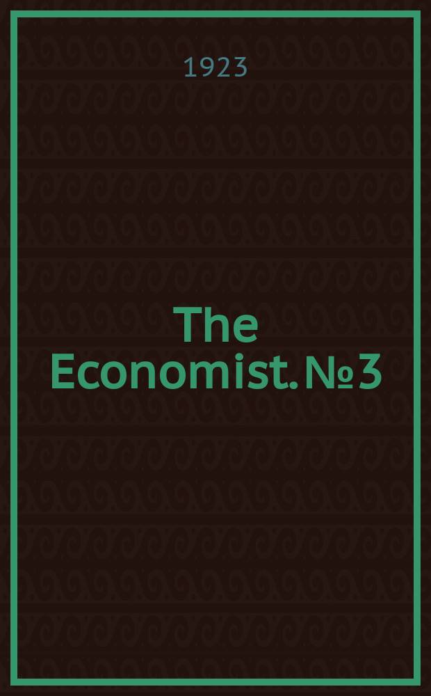 The Economist. №3