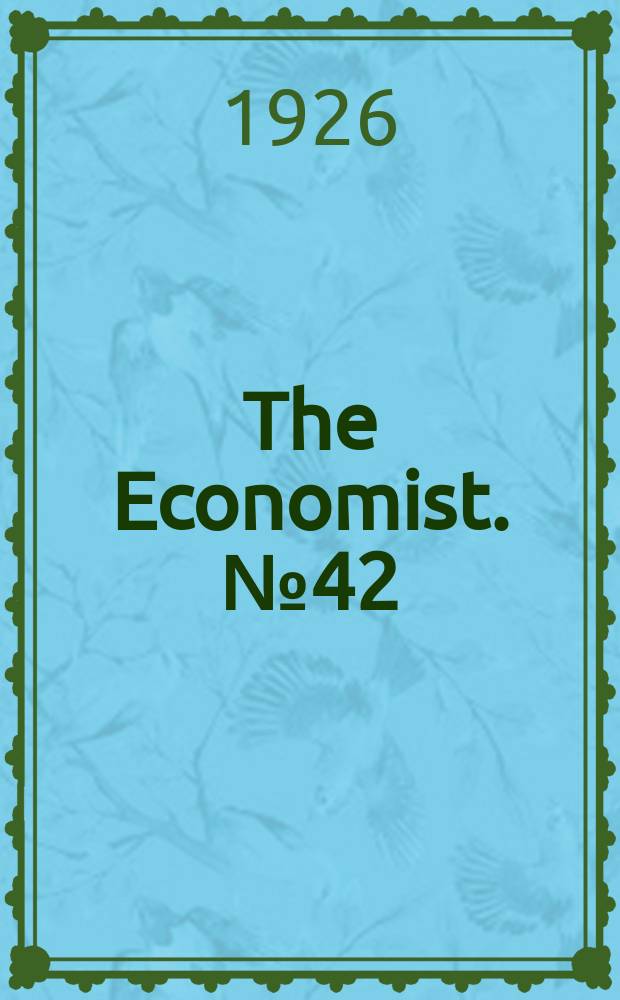 The Economist. №42