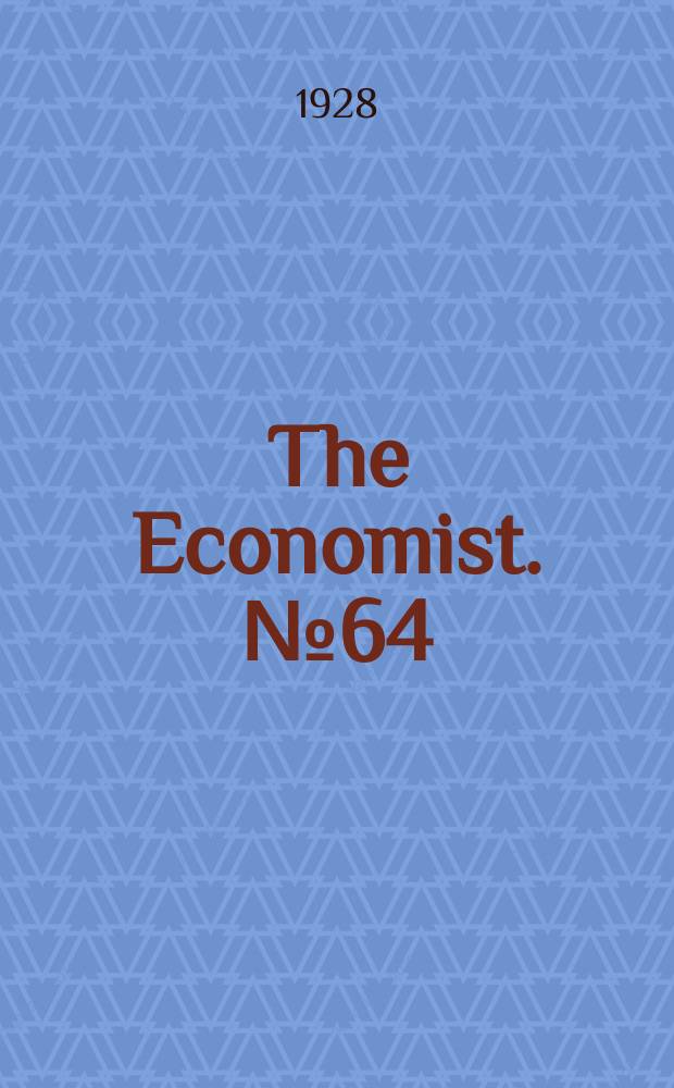 The Economist. №64