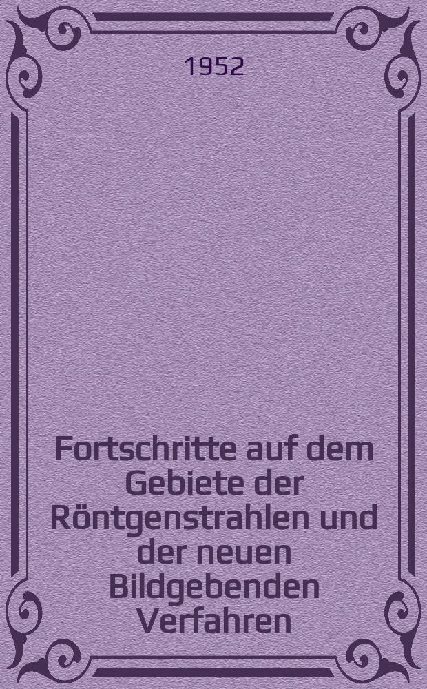 Fortschritte auf dem Gebiete der Röntgenstrahlen und der neuen Bildgebenden Verfahren : Organ der Dt. Röntgenges Organ der Österreichischen Röntgenges. Bd.77, H.5