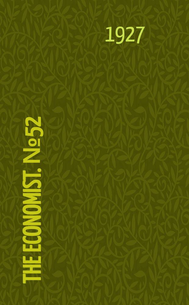 The Economist. №52