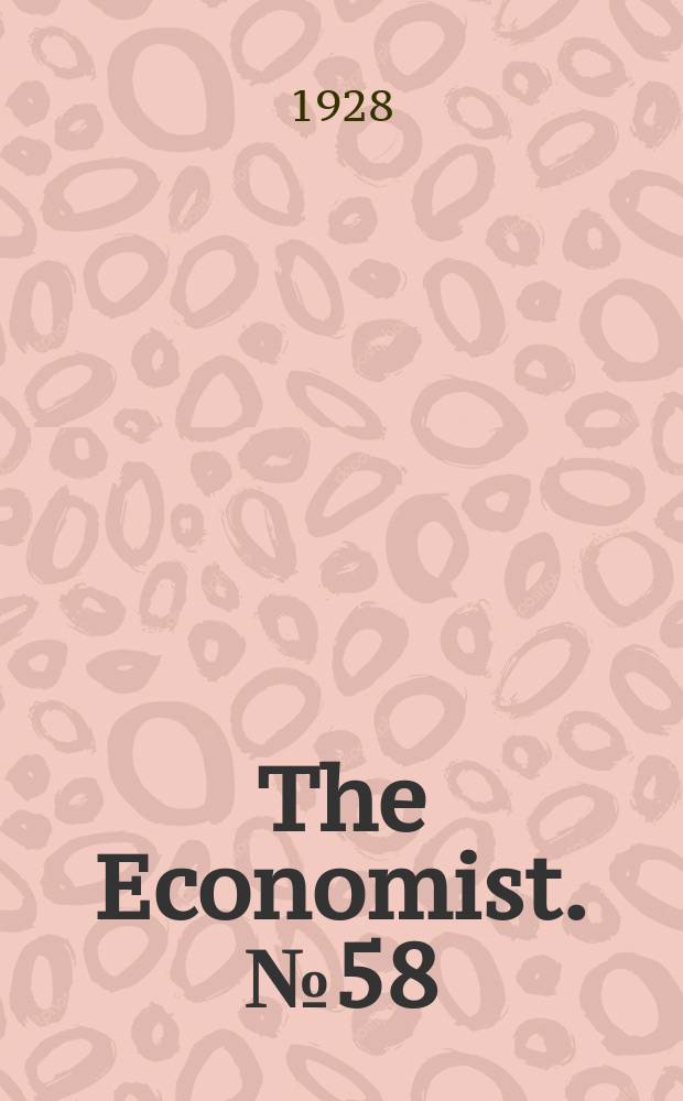The Economist. №58