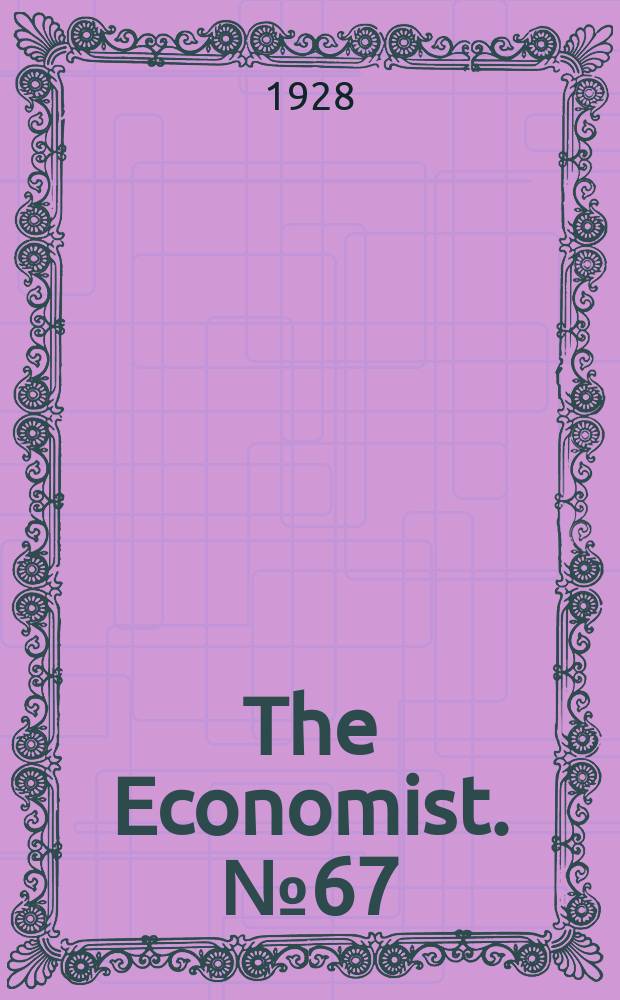 The Economist. №67