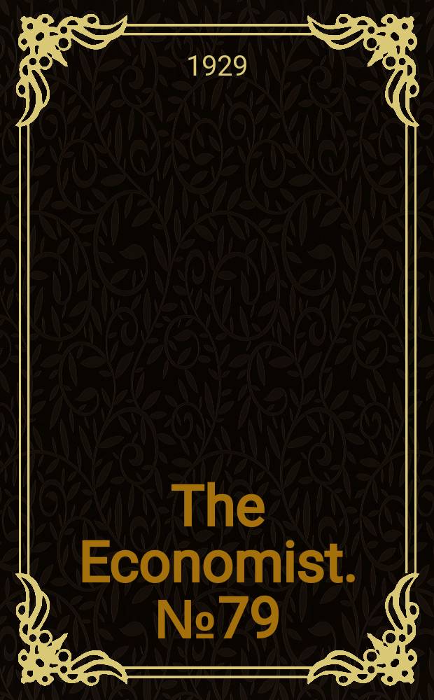 The Economist. №79