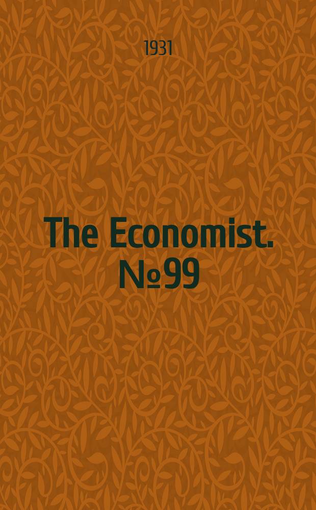 The Economist. №99