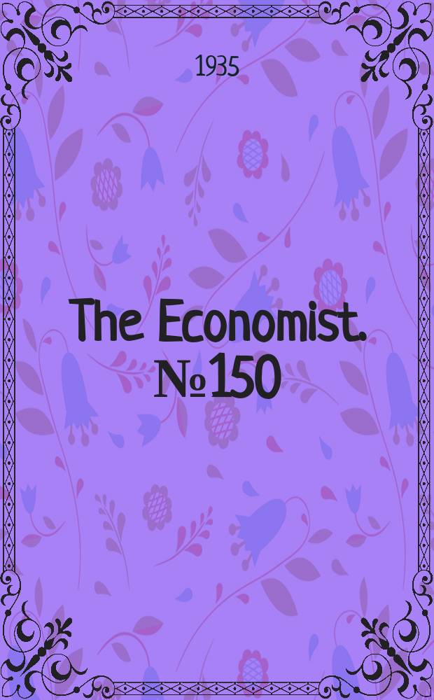 The Economist. №150