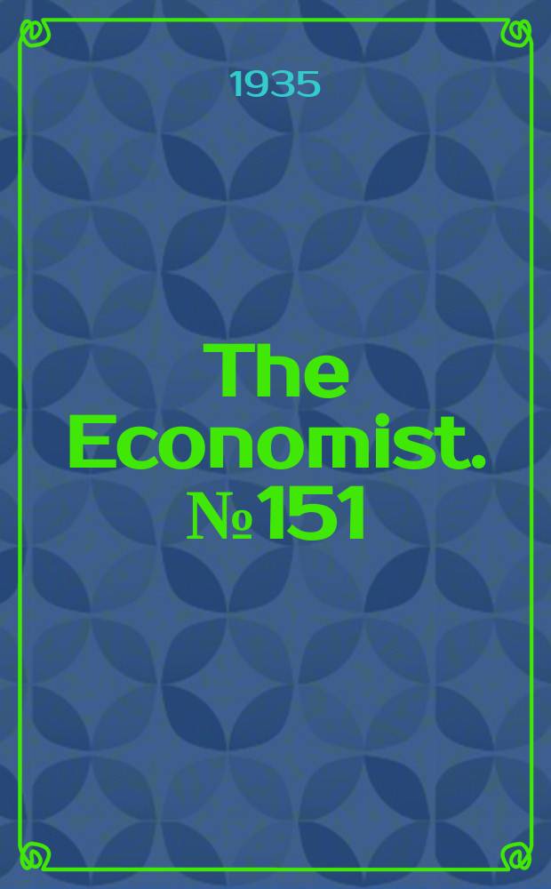 The Economist. №151