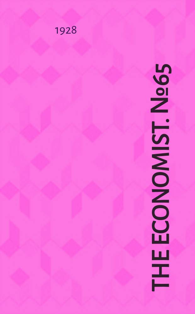 The Economist. №65