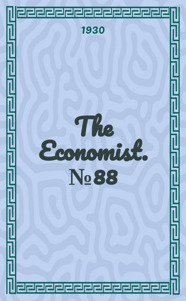 The Economist. №88