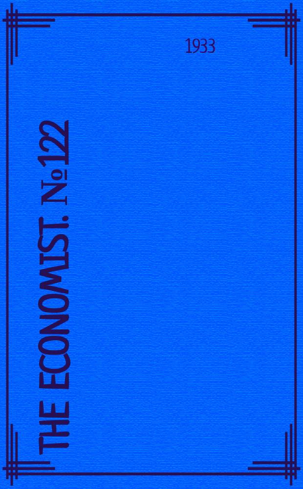 The Economist. №122