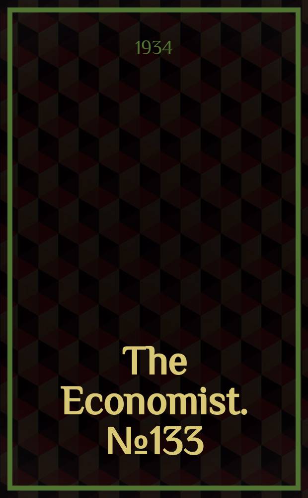 The Economist. №133