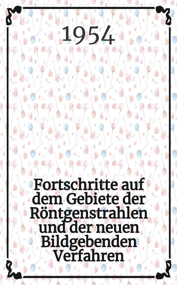 Fortschritte auf dem Gebiete der Röntgenstrahlen und der neuen Bildgebenden Verfahren : Organ der Dt. Röntgenges Organ der Österreichischen Röntgenges. Bd.81, H.6