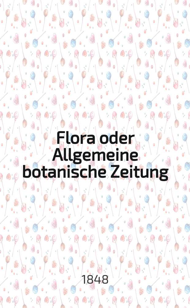 Flora oder Allgemeine botanische Zeitung : Hrsg. von der k. Bayer. botanischen Gesellschaft zu Regensburg. Jg.6(31) 1848, №34