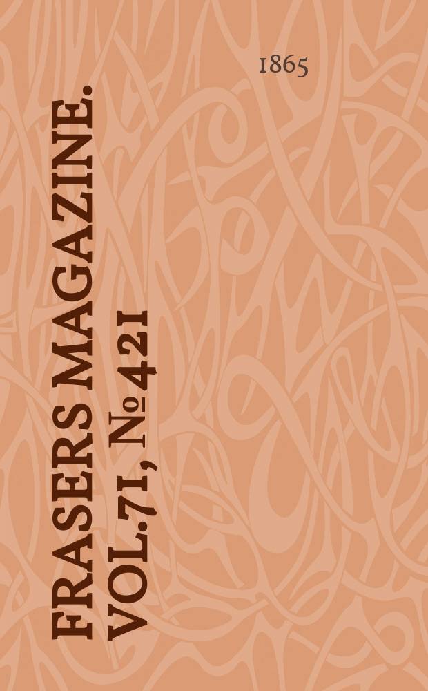 Frasers magazine. Vol.71, №421