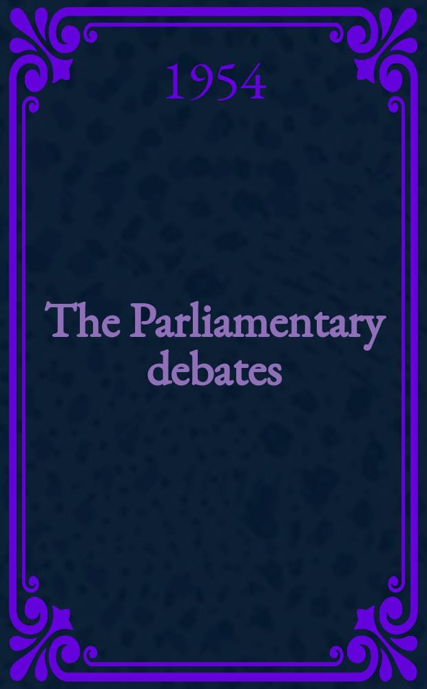 The Parliamentary debates (Hansard) : Official report ... of the ...Parliament of the United Kingdom of Great Britain and Northern Ireland. Vol.529, №136