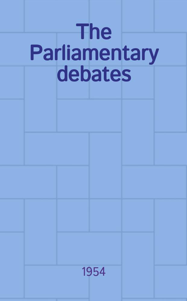 The Parliamentary debates (Hansard) : Official report ... of the ...Parliament of the United Kingdom of Great Britain and Northern Ireland. Vol.528, №120