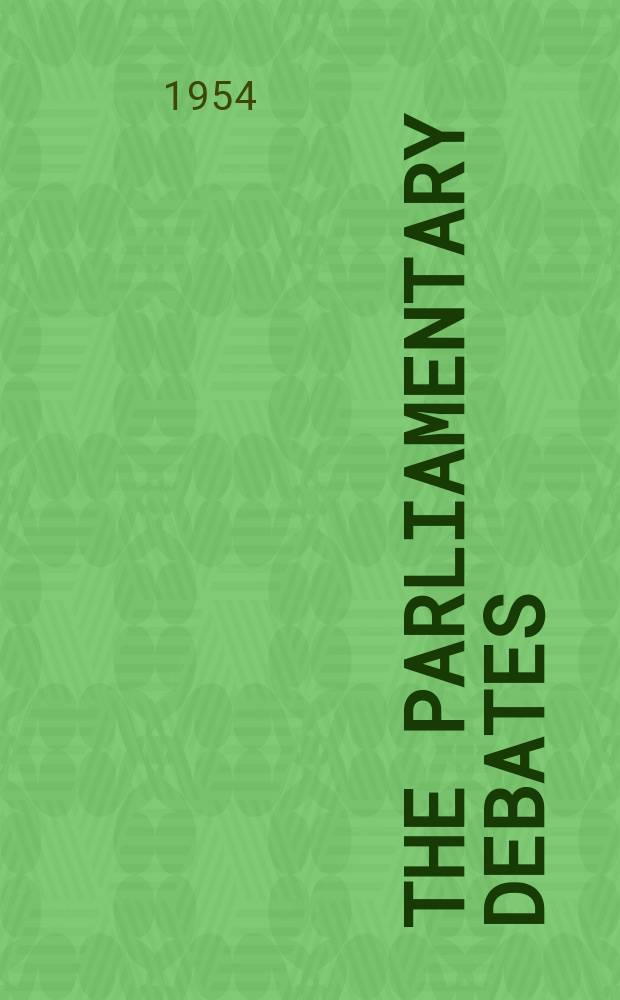The Parliamentary debates (Hansard) : Official report ... of the ...Parliament of the United Kingdom of Great Britain and Northern Ireland. Vol.528, №127