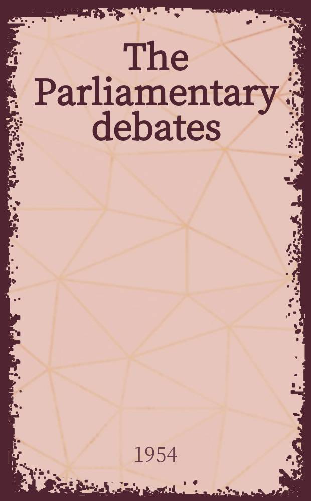 The Parliamentary debates (Hansard) : Official report ... of the ...Parliament of the United Kingdom of Great Britain and Northern Ireland. Vol.530, №149