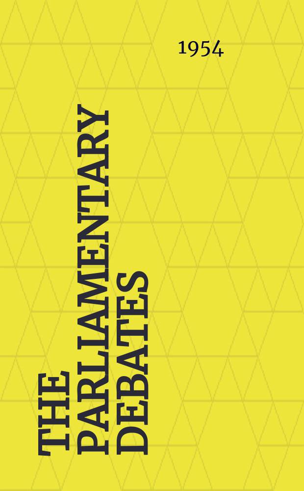 The Parliamentary debates (Hansard) : Official report ... of the ...Parliament of the United Kingdom of Great Britain and Northern Ireland. Vol.530, №152