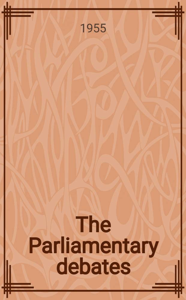 The Parliamentary debates (Hansard) : Official report ... of the ...Parliament of the United Kingdom of Great Britain and Northern Ireland. Vol.539, №70