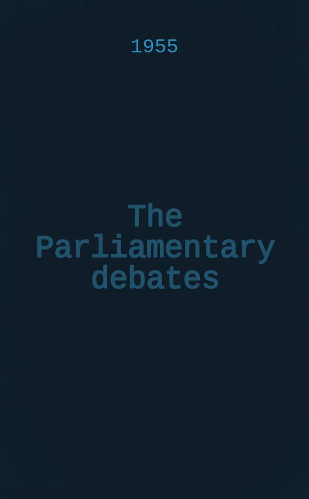 The Parliamentary debates (Hansard) : Official report ... of the ...Parliament of the United Kingdom of Great Britain and Northern Ireland. Vol.543, №16