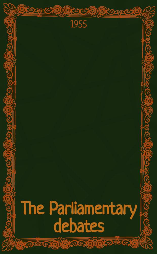 The Parliamentary debates (Hansard) : Official report ... of the ...Parliament of the United Kingdom of Great Britain and Northern Ireland. Vol.547, №72